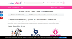 Desktop Screenshot of mundocrystal.com