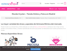 Tablet Screenshot of mundocrystal.com